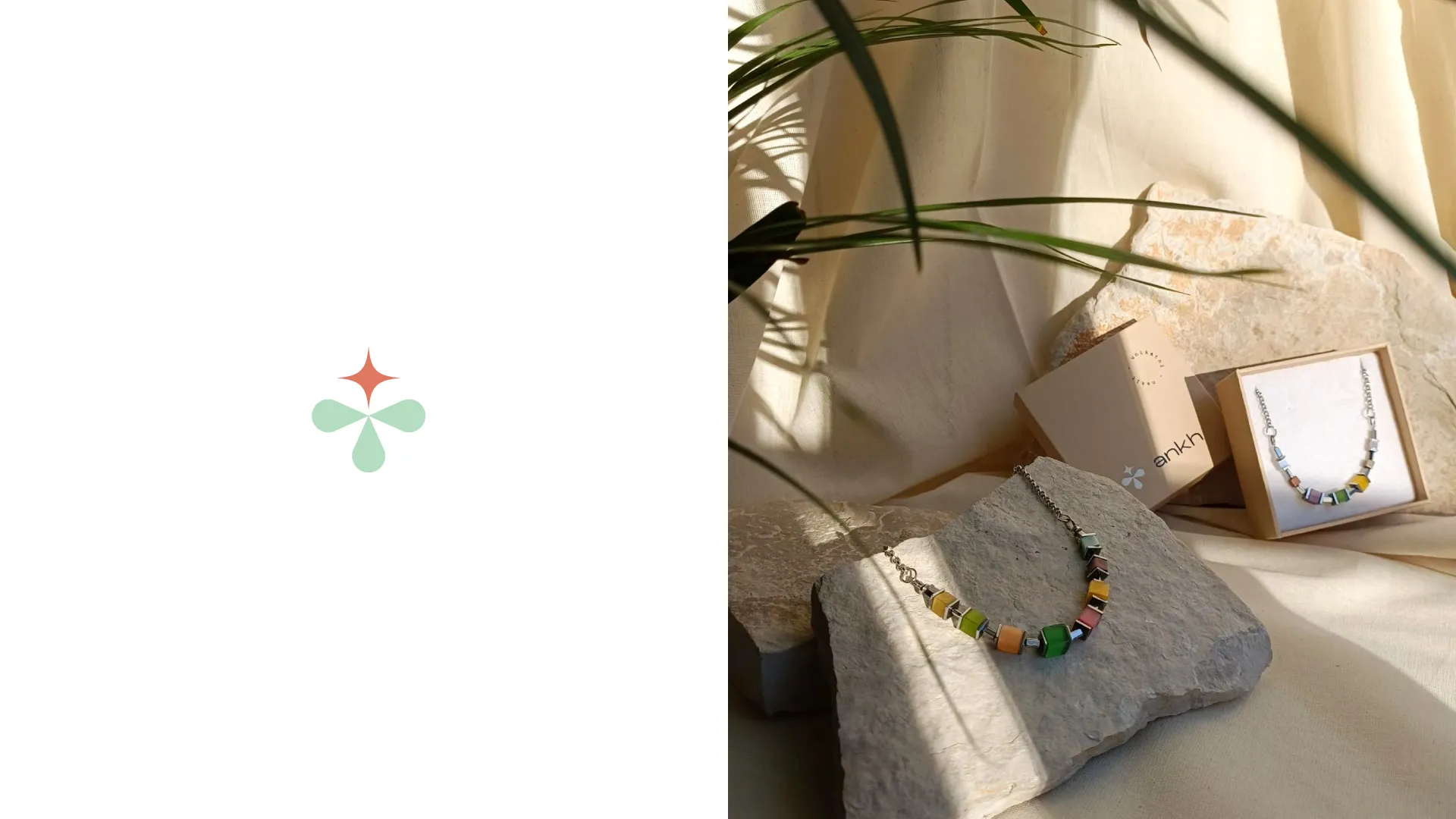 Ankh hand made jewelry logo and packaging design