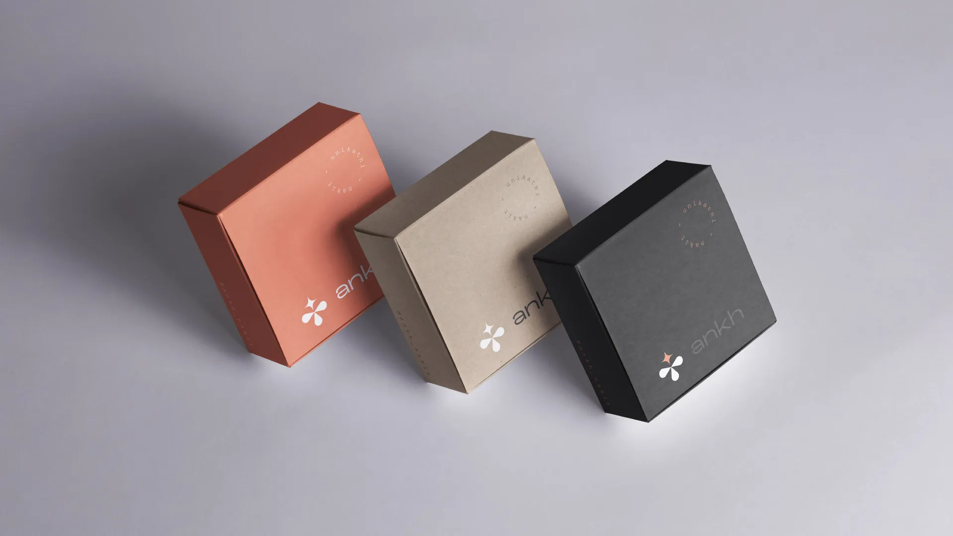 Ankh hand made jewelry packaging design