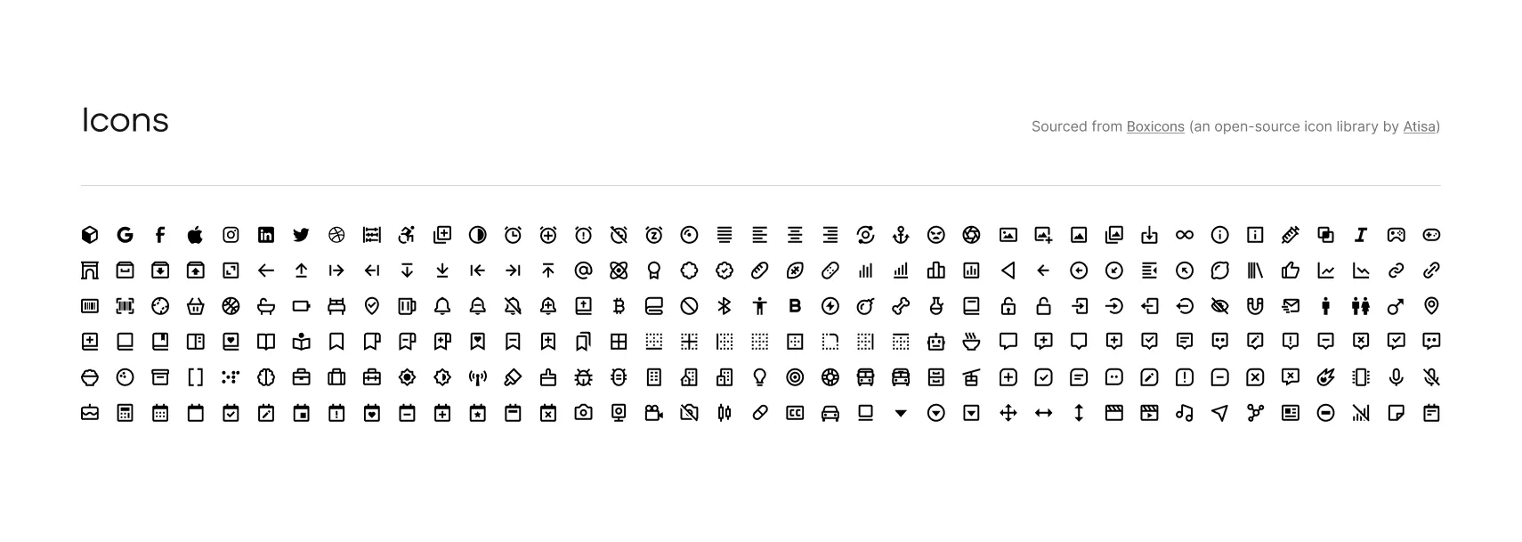 Savadeck business portal iconography preview